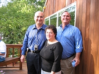  Elliot Richman, Laura Goodman Richman, Dan Rich 
photo Harv Stern