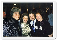  30th R Joan Heller, Susan Schwartz, Kieran Crowley, Riki Nemser Crowley 
photo Judy Kurzer