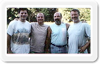  2000 Tom Greco, John Pinto, James Raguseo (Goose), Dusty Riedman photo John Pinto